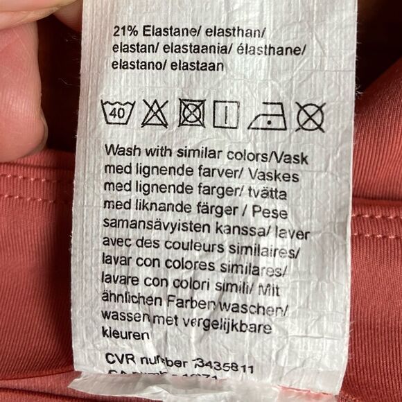 Girlfriend Collective Burnt Russet High-Rise Compression Leggings Plus Size 4X - Picture 11 of 13